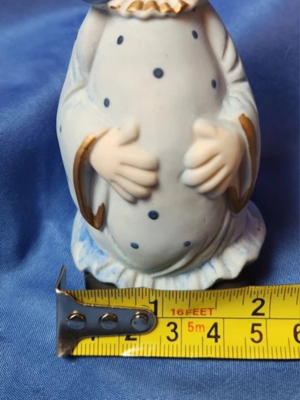 Vintage Clown Porcelain Bell 4.5" Tall Figure A.A. Importing Co Happy Circus - Picture 13 of 14